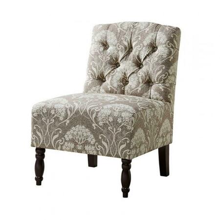 MADISON PARK Lola Tufted Armless Chair - Taupe FPF18-0495